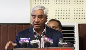 गभर्नरको नियुक्तिमा देखिएको समस्या प्रधानमन्त्री ओलीका कारणले होइनः देउवा